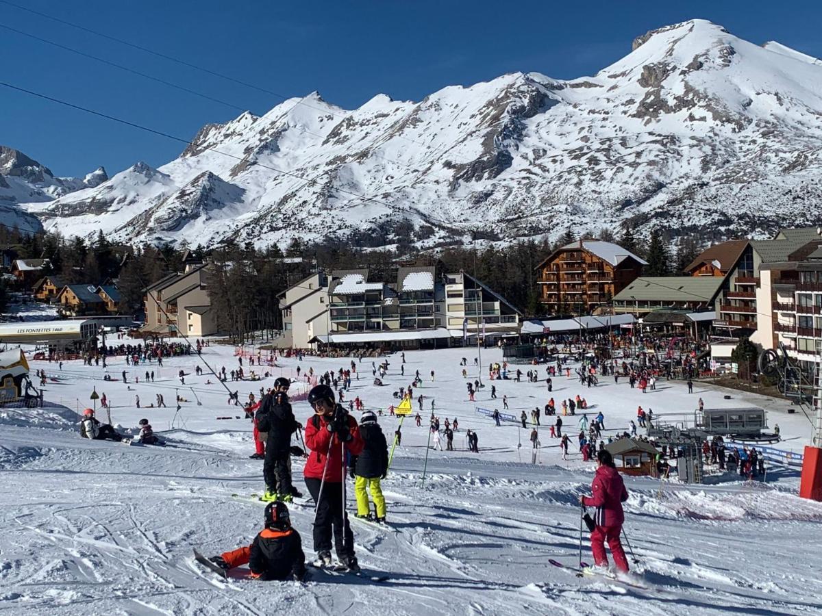 Saint-Étienne-en-Dévoluy Chalet Aneloup Vue D'Exception A La Joue Du Loup מראה חיצוני תמונה