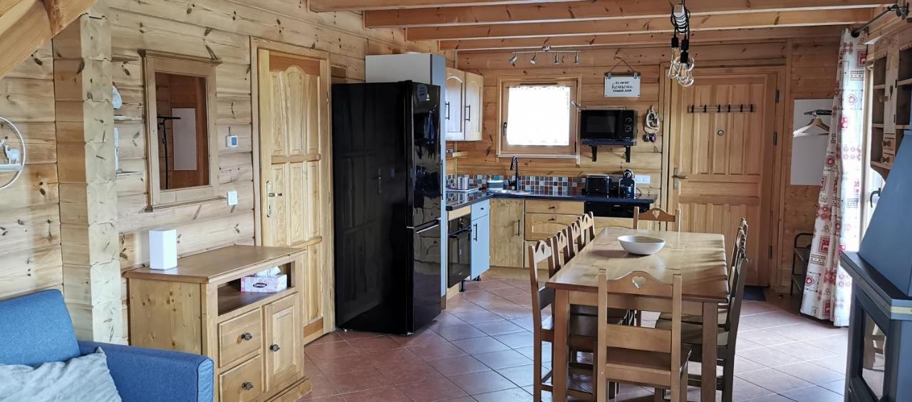 Saint-Étienne-en-Dévoluy Chalet Aneloup Vue D'Exception A La Joue Du Loup מראה חיצוני תמונה