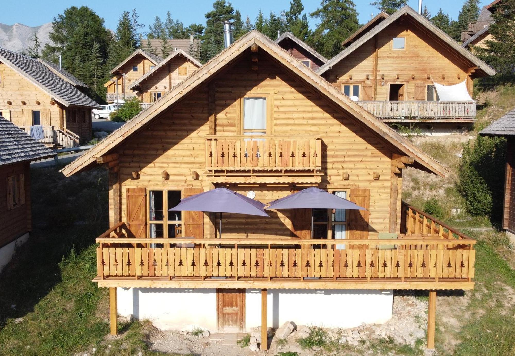 Saint-Étienne-en-Dévoluy Chalet Aneloup Vue D'Exception A La Joue Du Loup מראה חיצוני תמונה