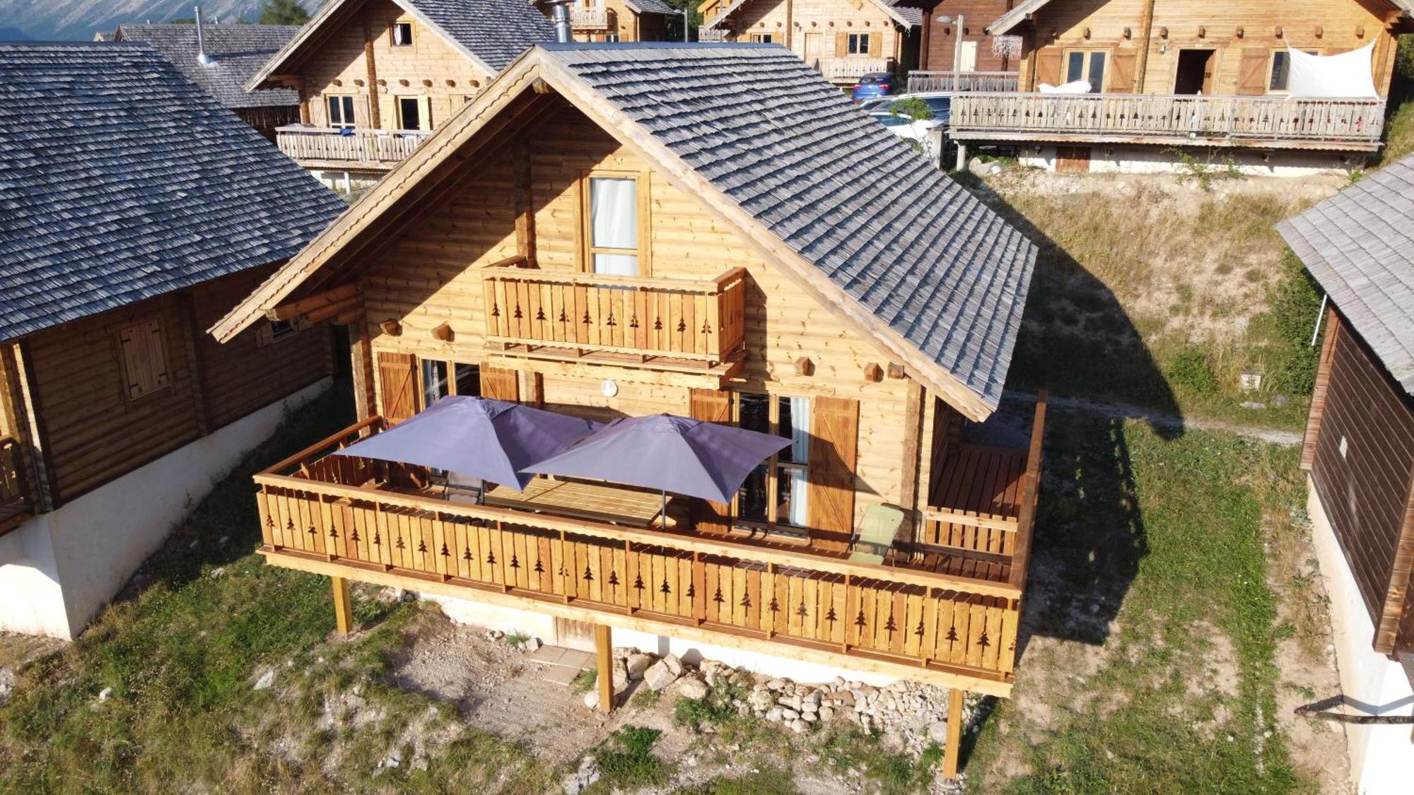 Saint-Étienne-en-Dévoluy Chalet Aneloup Vue D'Exception A La Joue Du Loup מראה חיצוני תמונה
